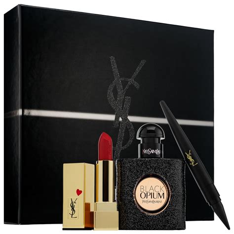 ysl perfume black opıum set